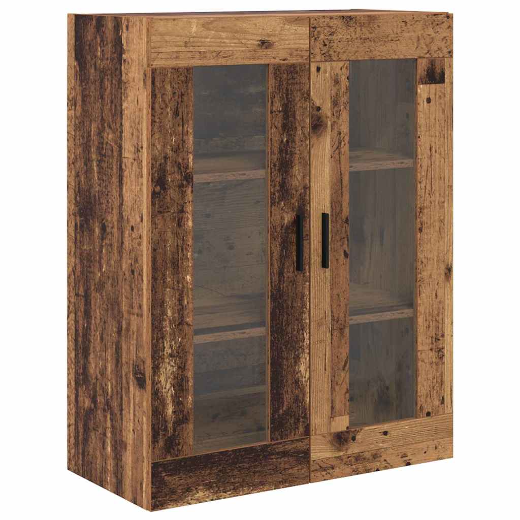 Highboard mit Schubladen 2 pcs Altholz Holzwerkstoff