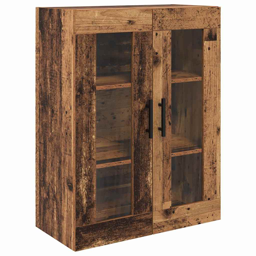 Highboard mit Schubladen 2 pcs Altholz Holzwerkstoff