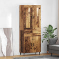 Highboard mit Schubladen 2 pcs Altholz Holzwerkstoff