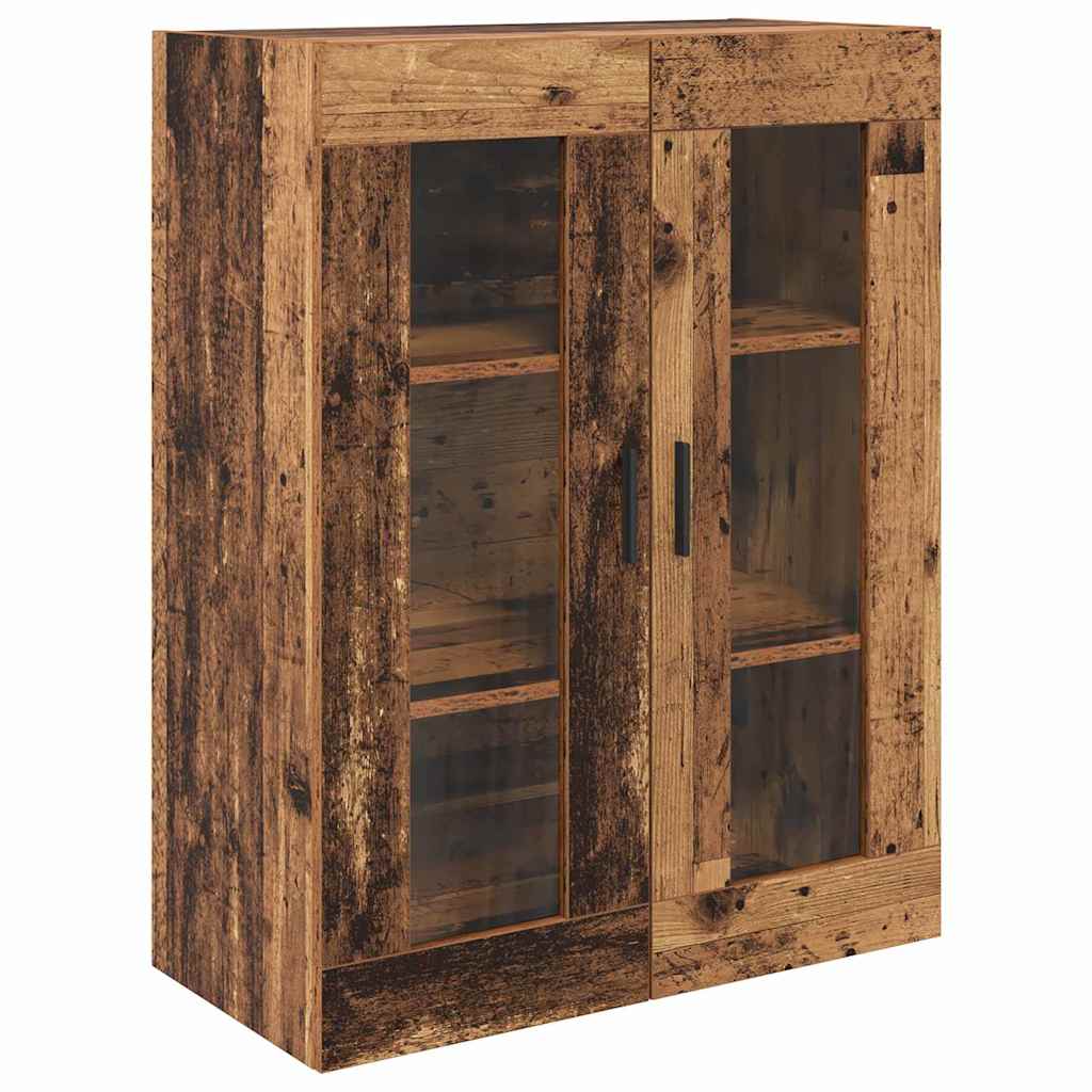 Highboard mit Schubladen 2 pcs Altholz Holzwerkstoff
