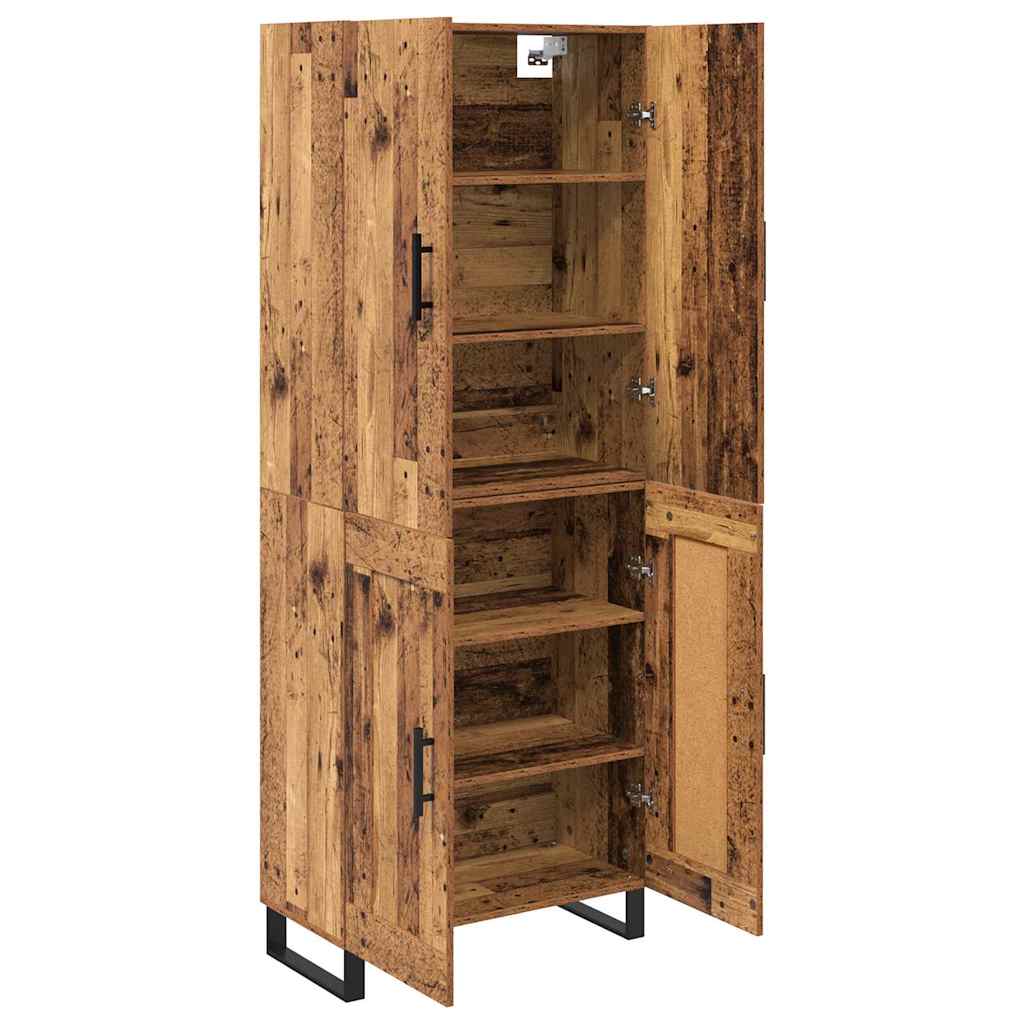 Highboard 2 pcs Altholz 69,5 x 34 x 180 cm