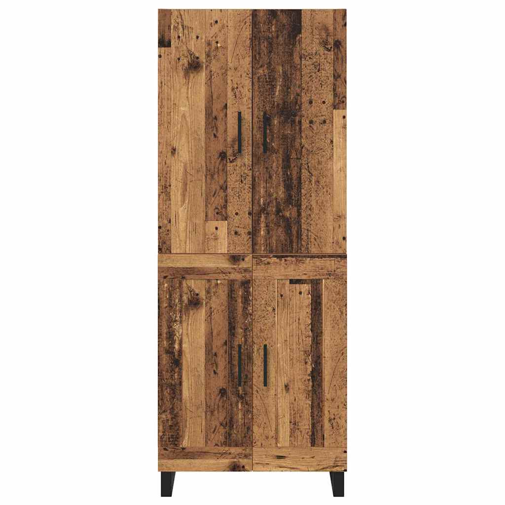 Highboard 2 pcs Altholz 69,5 x 34 x 180 cm