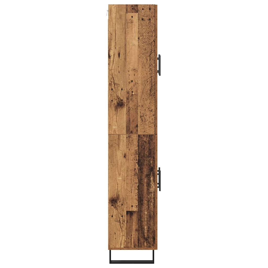 Highboard 2 pcs Altholz 69,5 x 34 x 180 cm