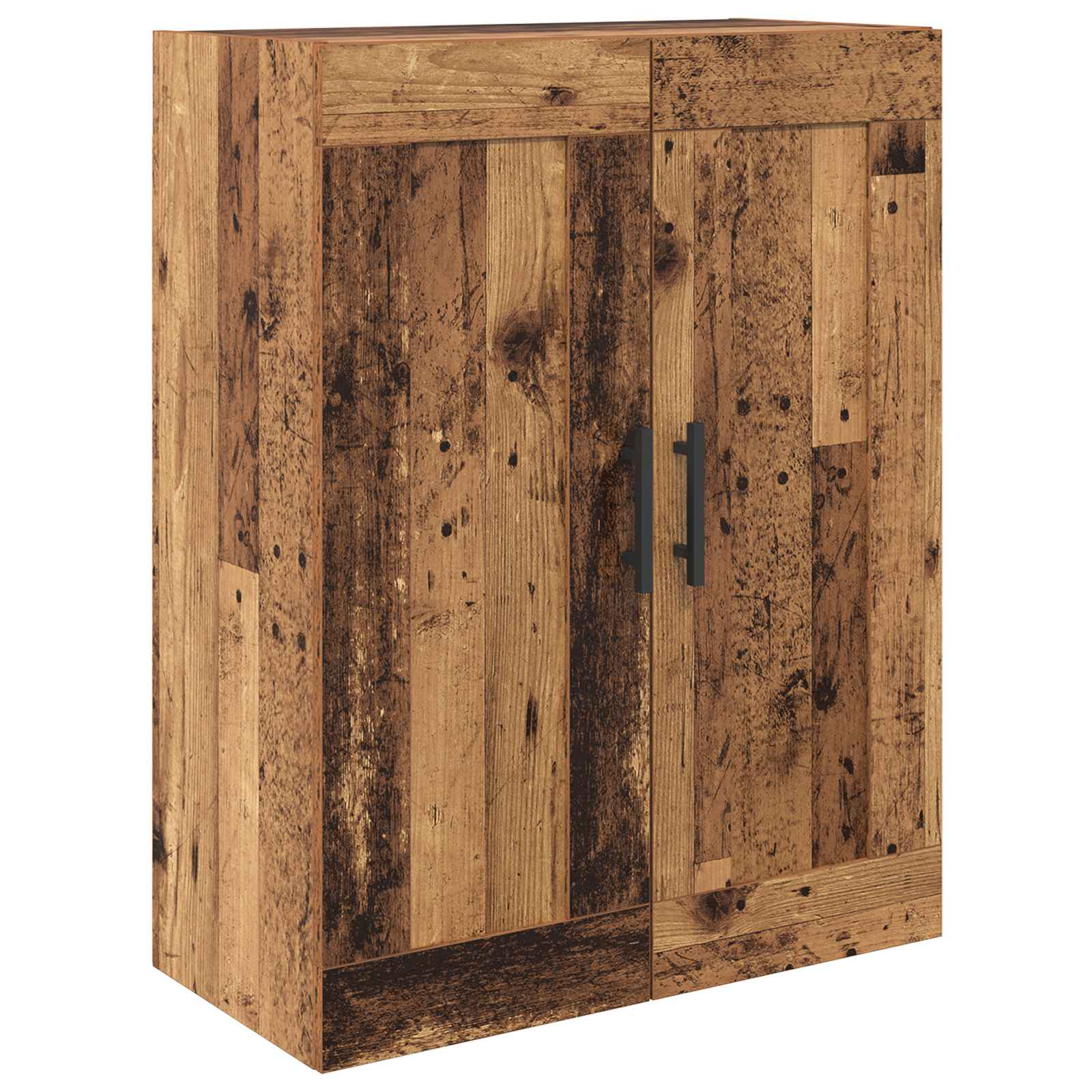 Highboard Altholz 69,5 x 34 x 180 cm Holzwerkstoff