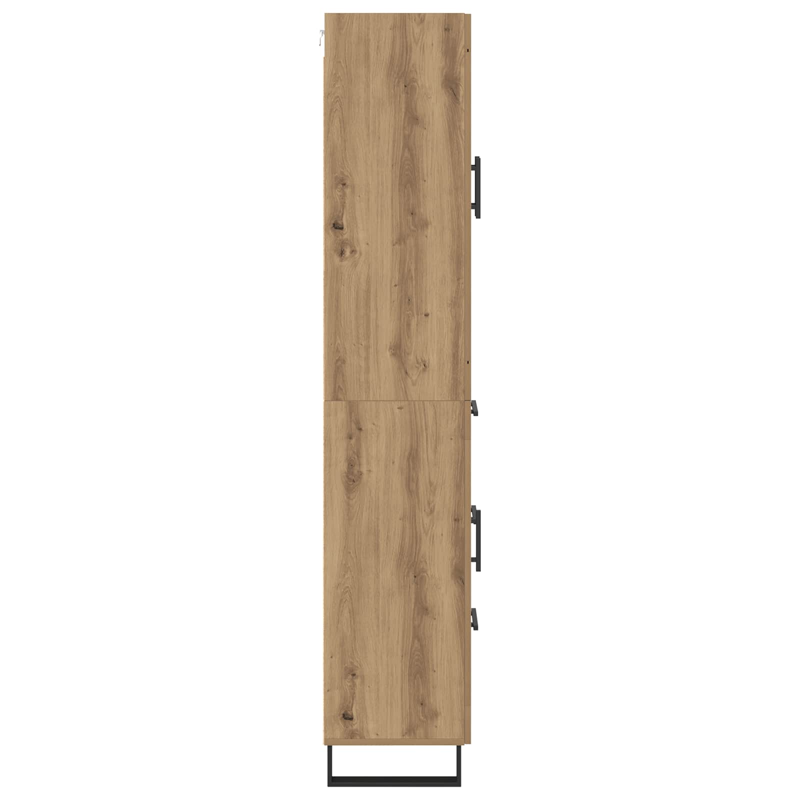 Highboard Artisan-Eiche 69,5 x 34 x 180 cm Holzwerkstoff