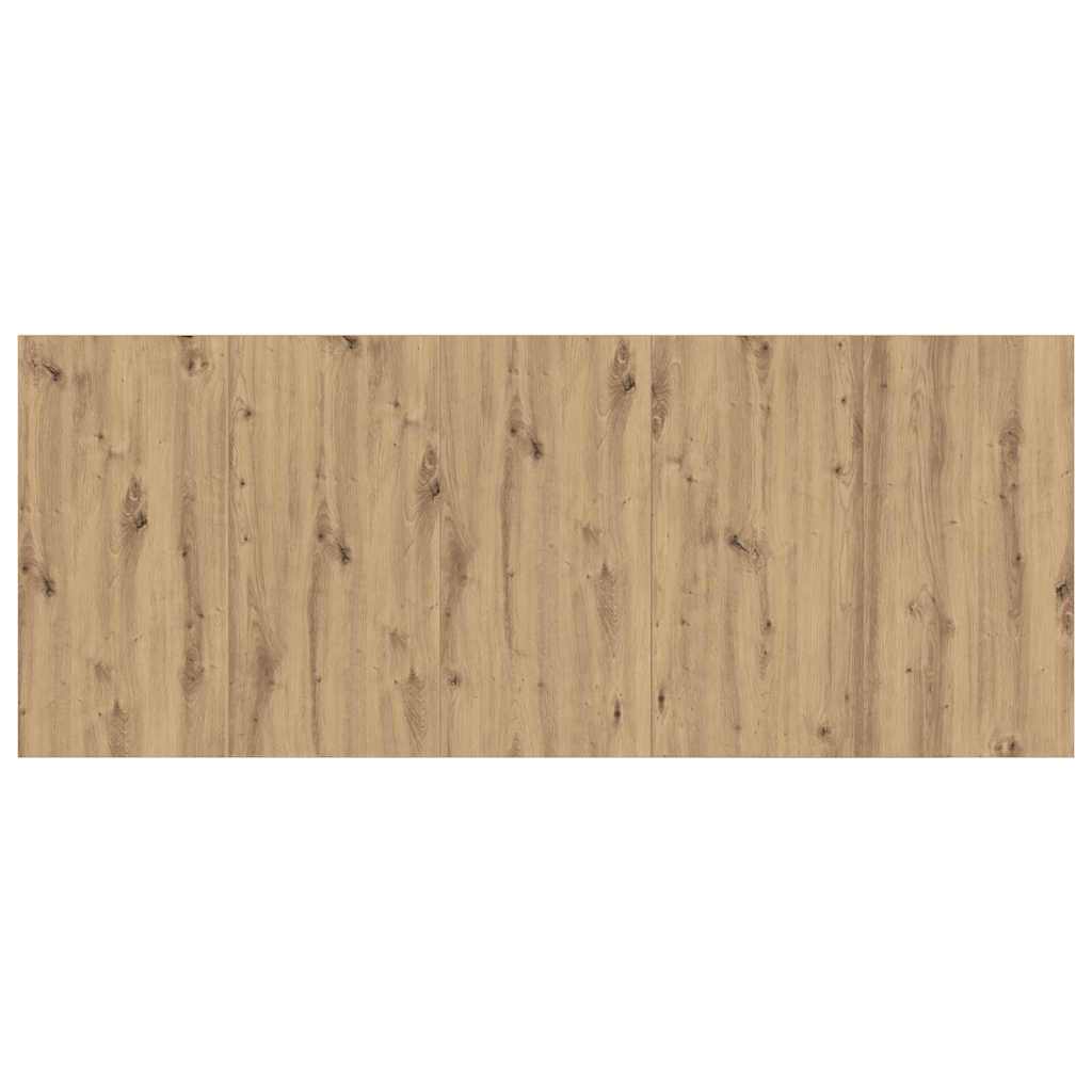 Kopfteil mit Schrank 3 pcs Artisan-Eiche Holzwerkstoff