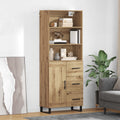 Highboard mit Schubladen 2 pcs Artisan-Eiche Holzwerkstoff