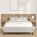 Kopfteil mit Schrank 3 pcs Artisan-Eiche Holzwerkstoff