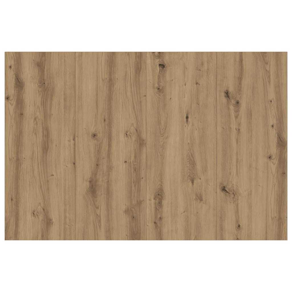 Kopfteil mit Schrank 3 pcs Artisan-Eiche Holzwerkstoff