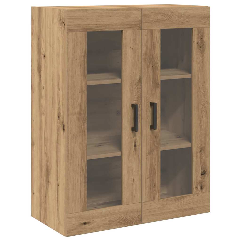 Highboard 2 pcs Artisan-Eiche Holzwerkstoff