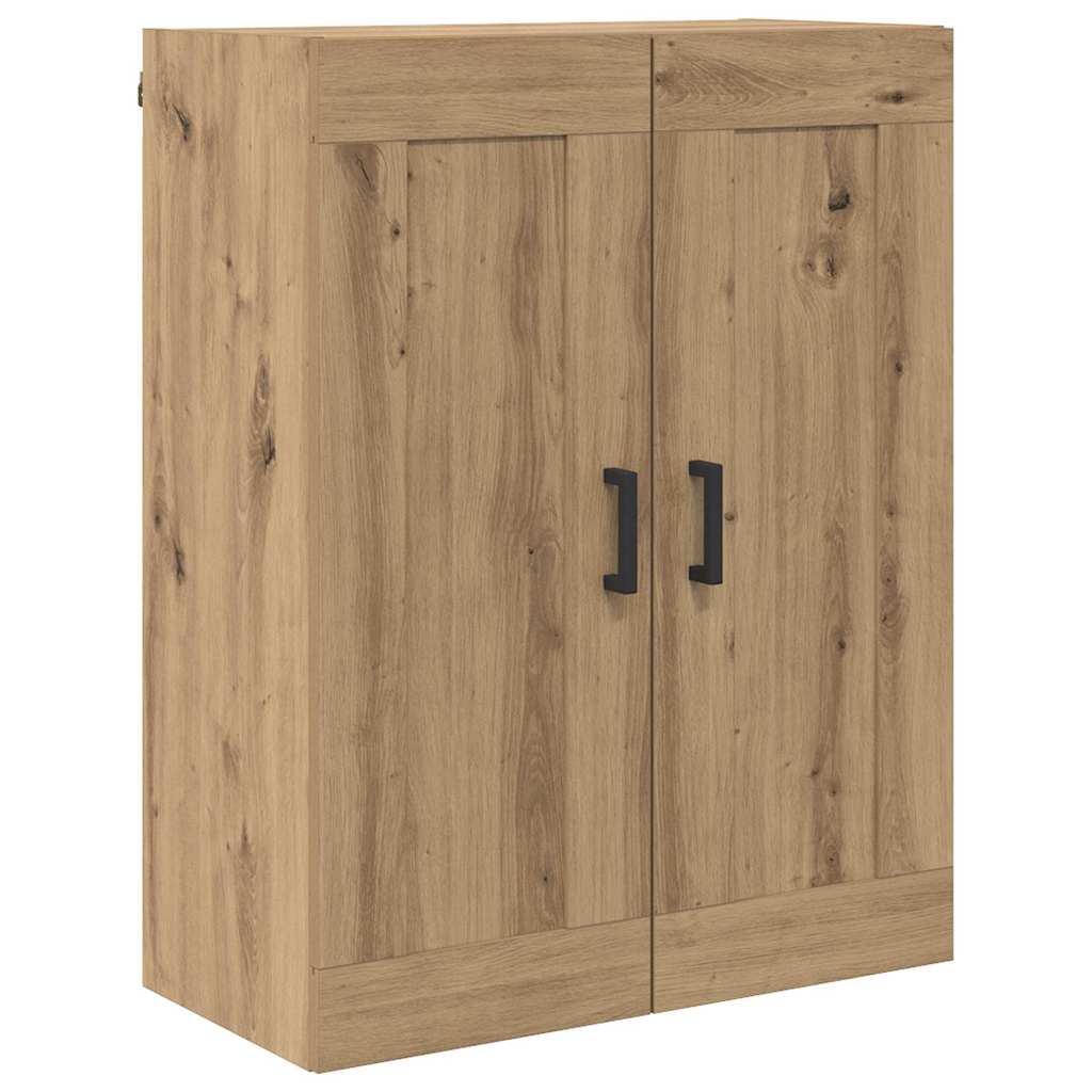 Highboard 2 pcs Artisan-Eiche Holzwerkstoff