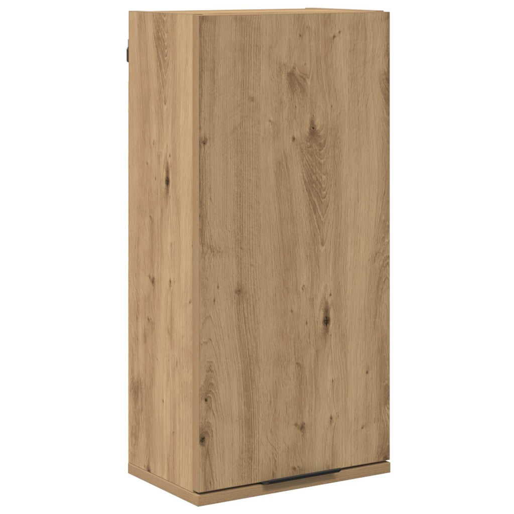Badezimmermöbel-Set mit Regal 5 pcs Artisan-Eiche Holzwerkstoff
