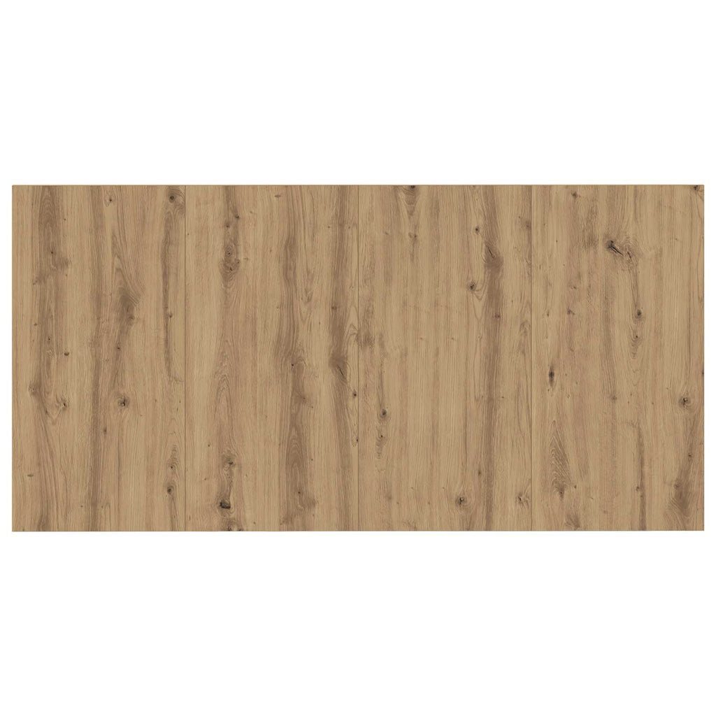 Kopfteil mit Schrank 3 pcs Artisan-Eiche Holzwerkstoff