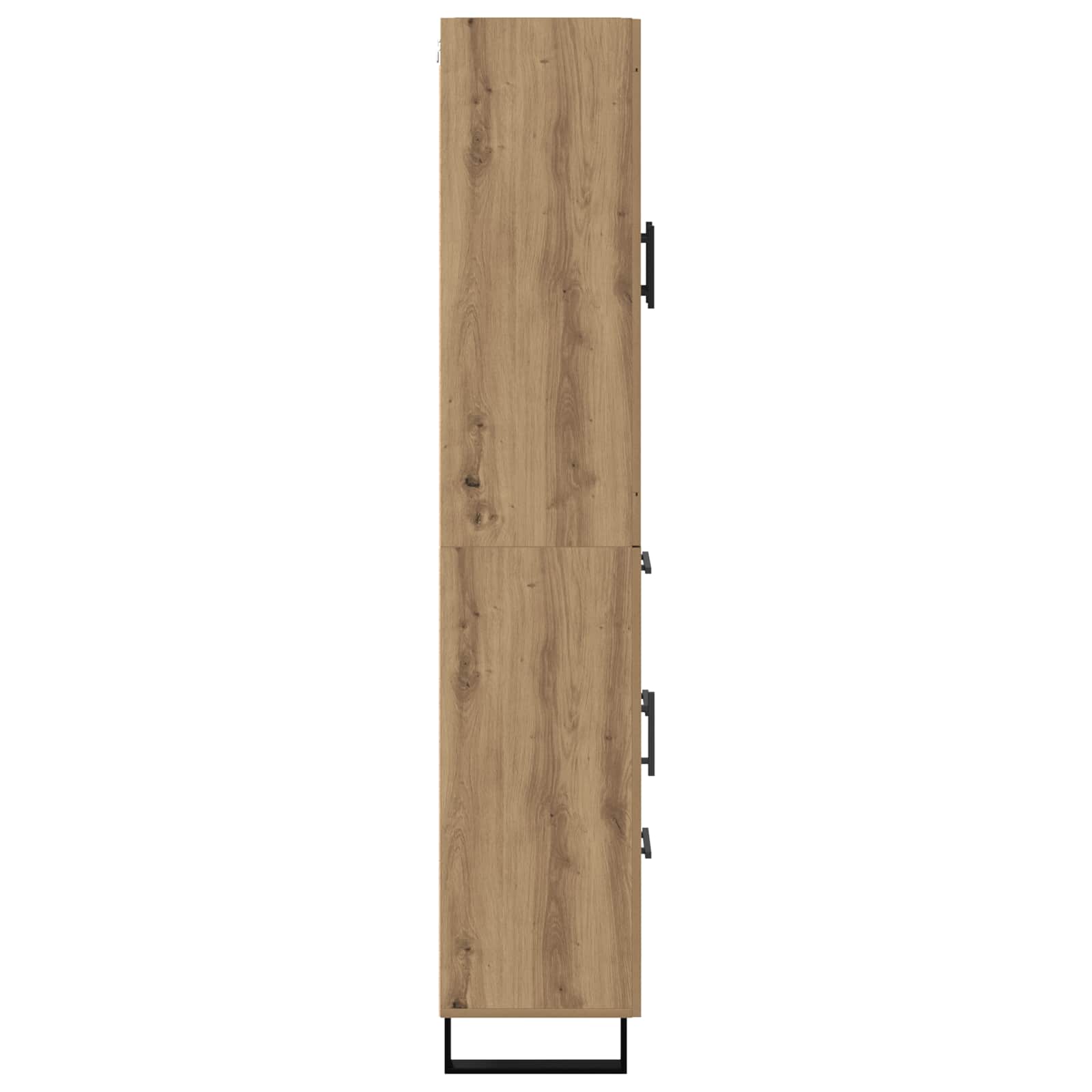 Highboard mit Schubladen 2 pcs Artisan-Eiche Holzwerkstoff
