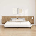 Kopfteil mit Schrank 3 pcs Artisan-Eiche Holzwerkstoff