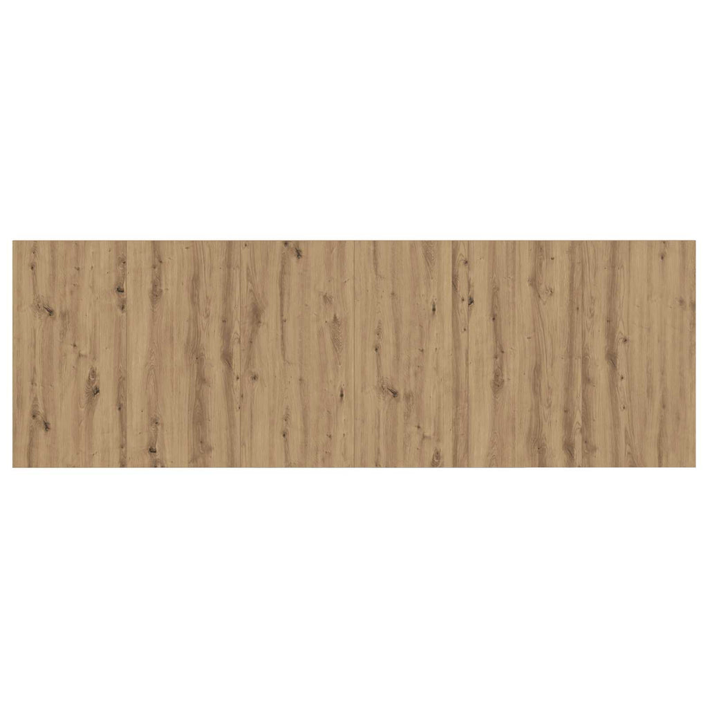 Kopfteil mit Schrank 3 pcs Artisan-Eiche Holzwerkstoff