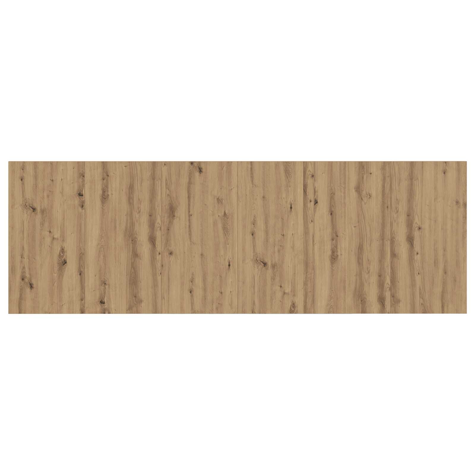 Kopfteil mit Schrank 3 pcs Artisan-Eiche Holzwerkstoff