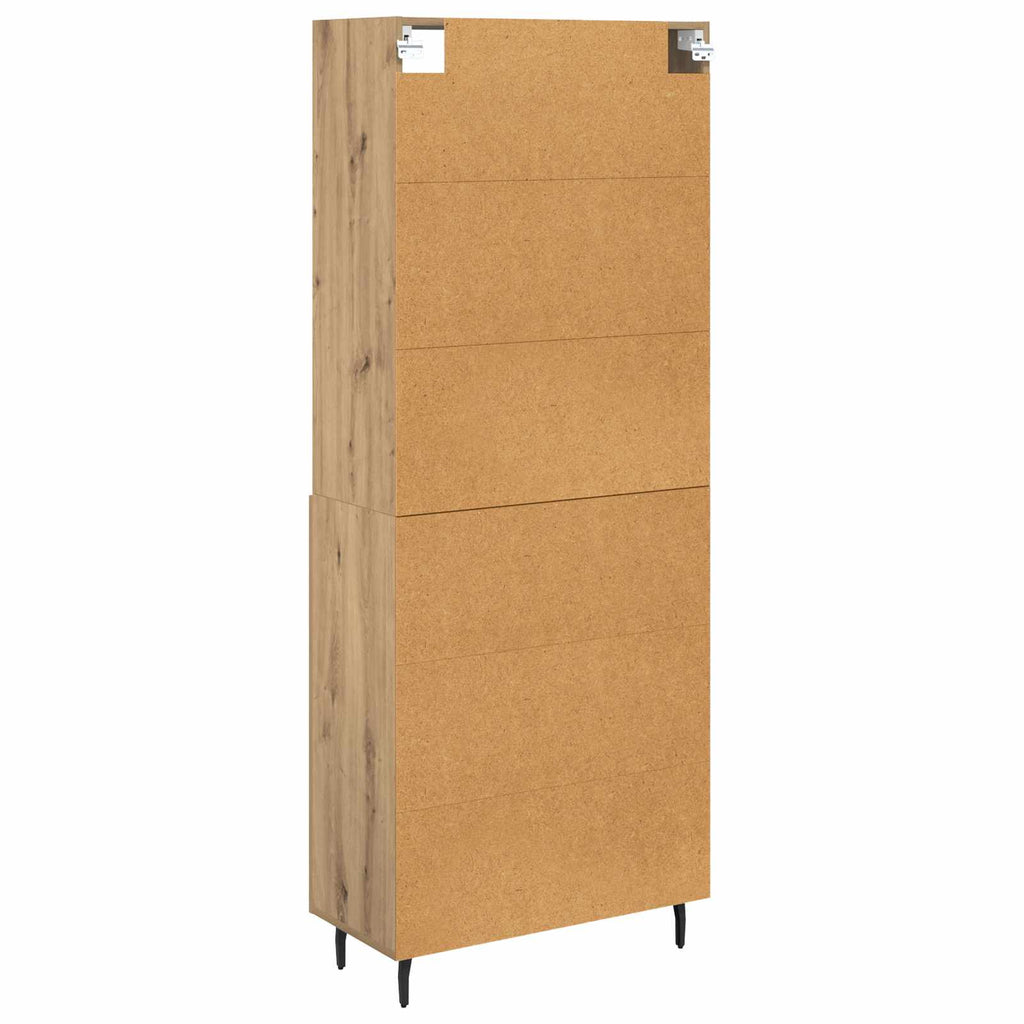 Highboard Artisan-Eiche 69,5 x 34 x 180 cm