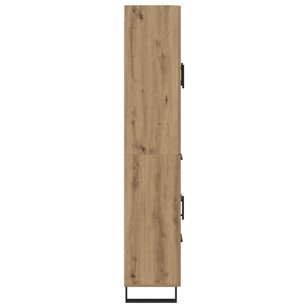 Highboard mit Schubladen 2 pcs Artisan-Eiche 69,5 x 34 x 180 cm