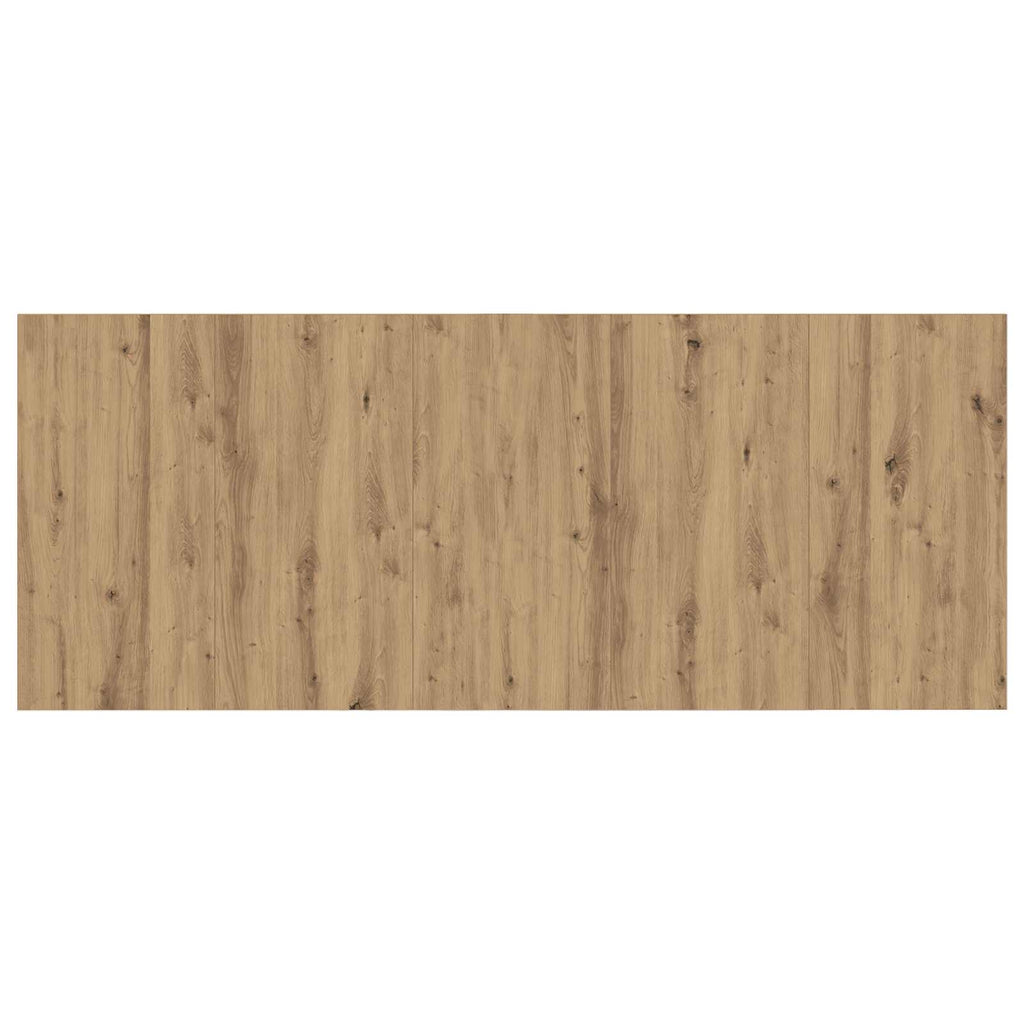 Kopfteil mit Schrank 3 pcs Artisan-Eiche Holzwerkstoff