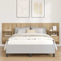 Kopfteil mit Schrank 3 pcs Artisan-Eiche Holzwerkstoff