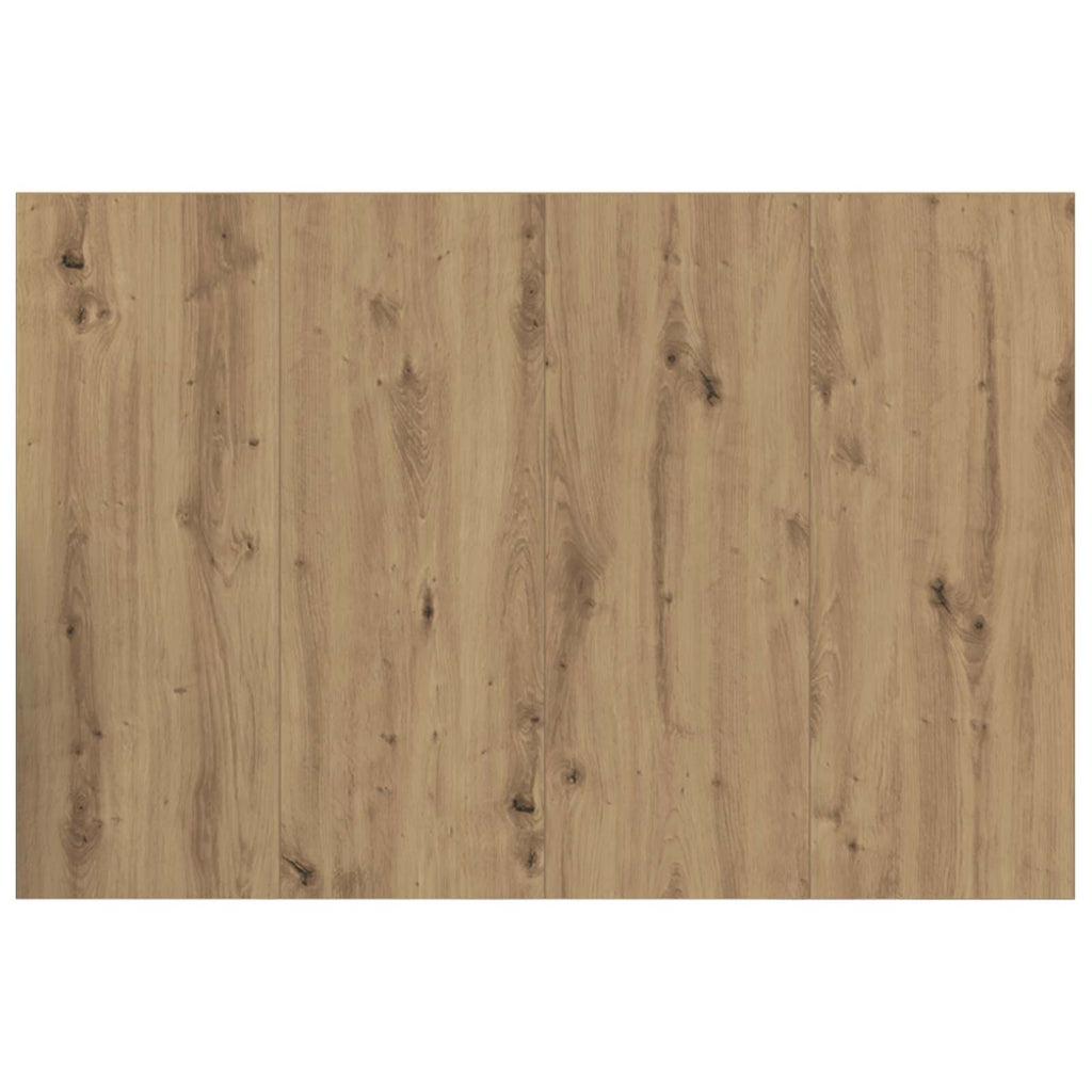 Kopfteil mit Schrank 3 pcs Artisan-Eiche Holzwerkstoff