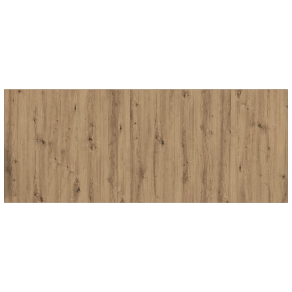 Kopfteil mit Schrank 3 pcs Artisan-Eiche Holzwerkstoff