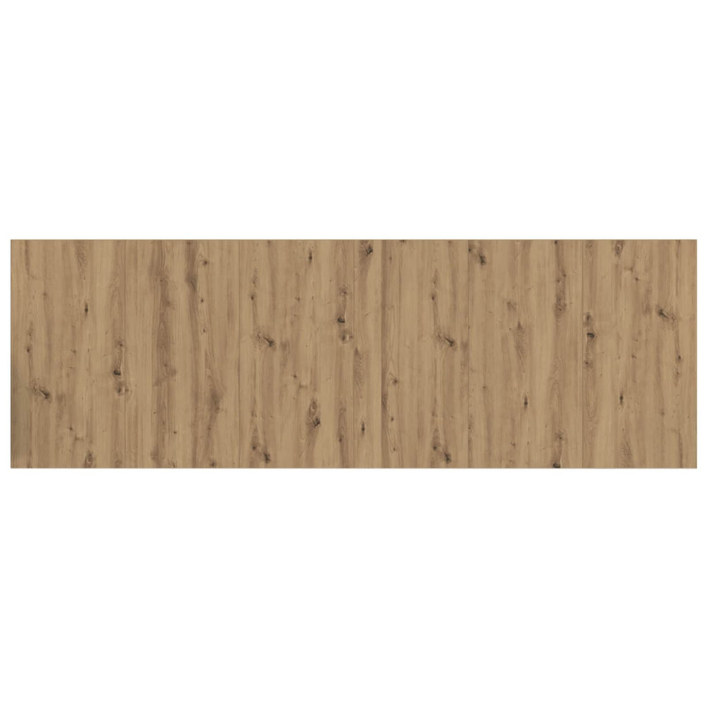 Kopfteil mit Schrank 3 pcs Artisan-Eiche Holzwerkstoff