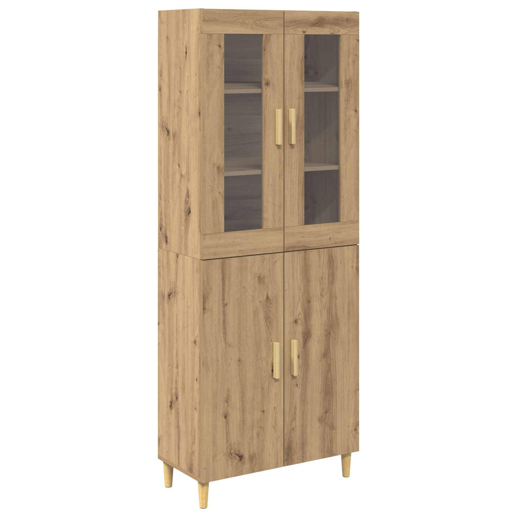Highboard Artisan-Eiche 69,5 x 34 x 180 cm