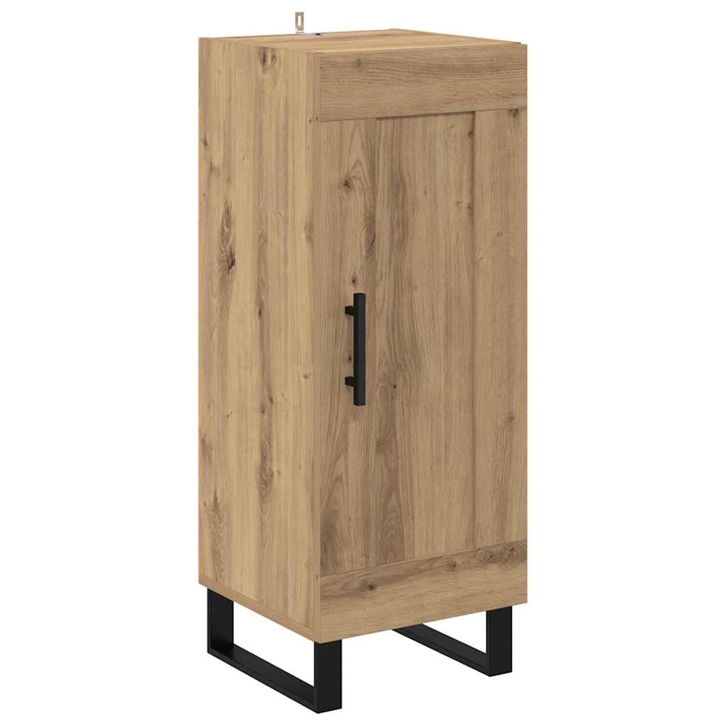 Highboard Artisan-Eiche 34,5 x 34 x 180 cm Holzwerkstoff