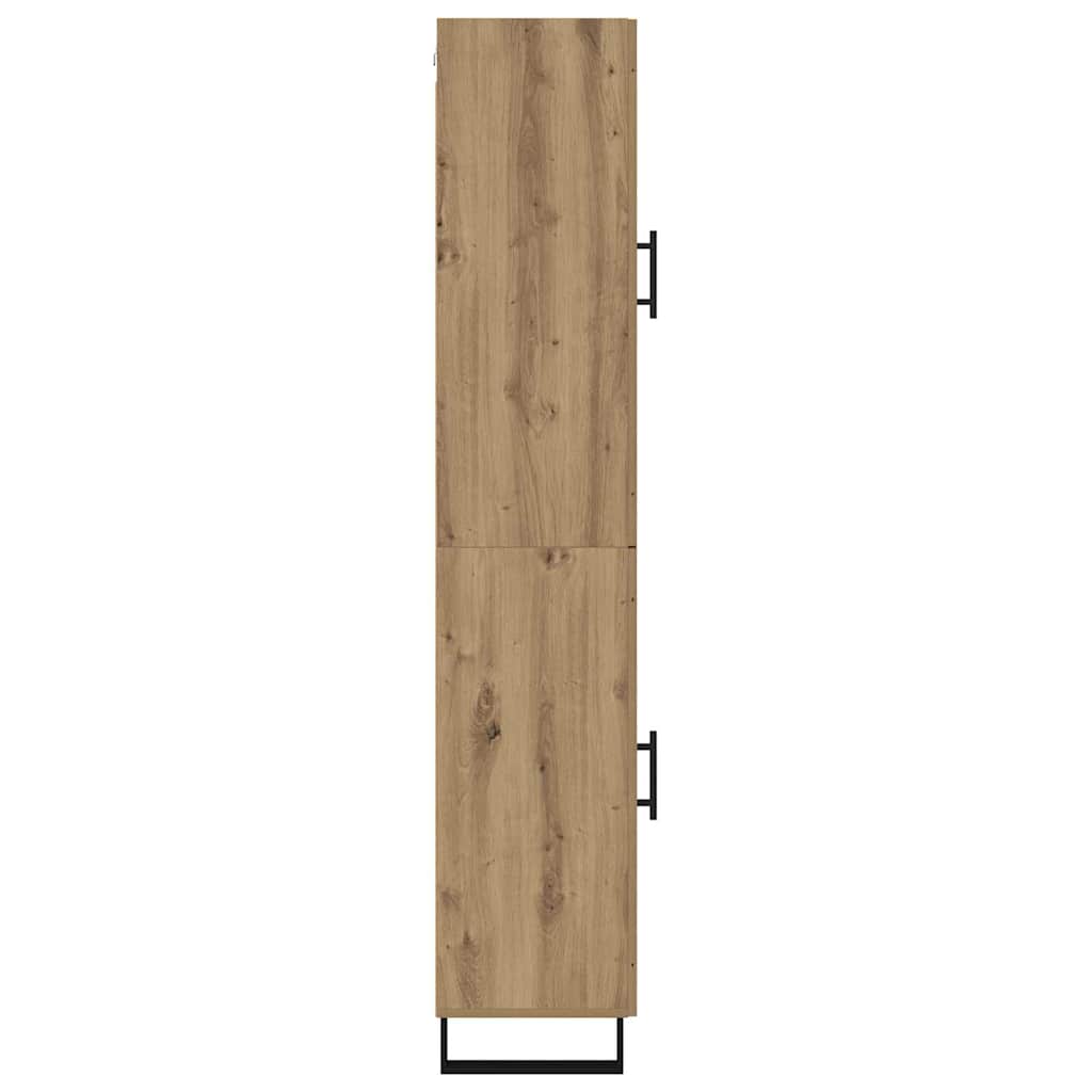 Highboard Artisan-Eiche 34,5 x 34 x 180 cm Holzwerkstoff