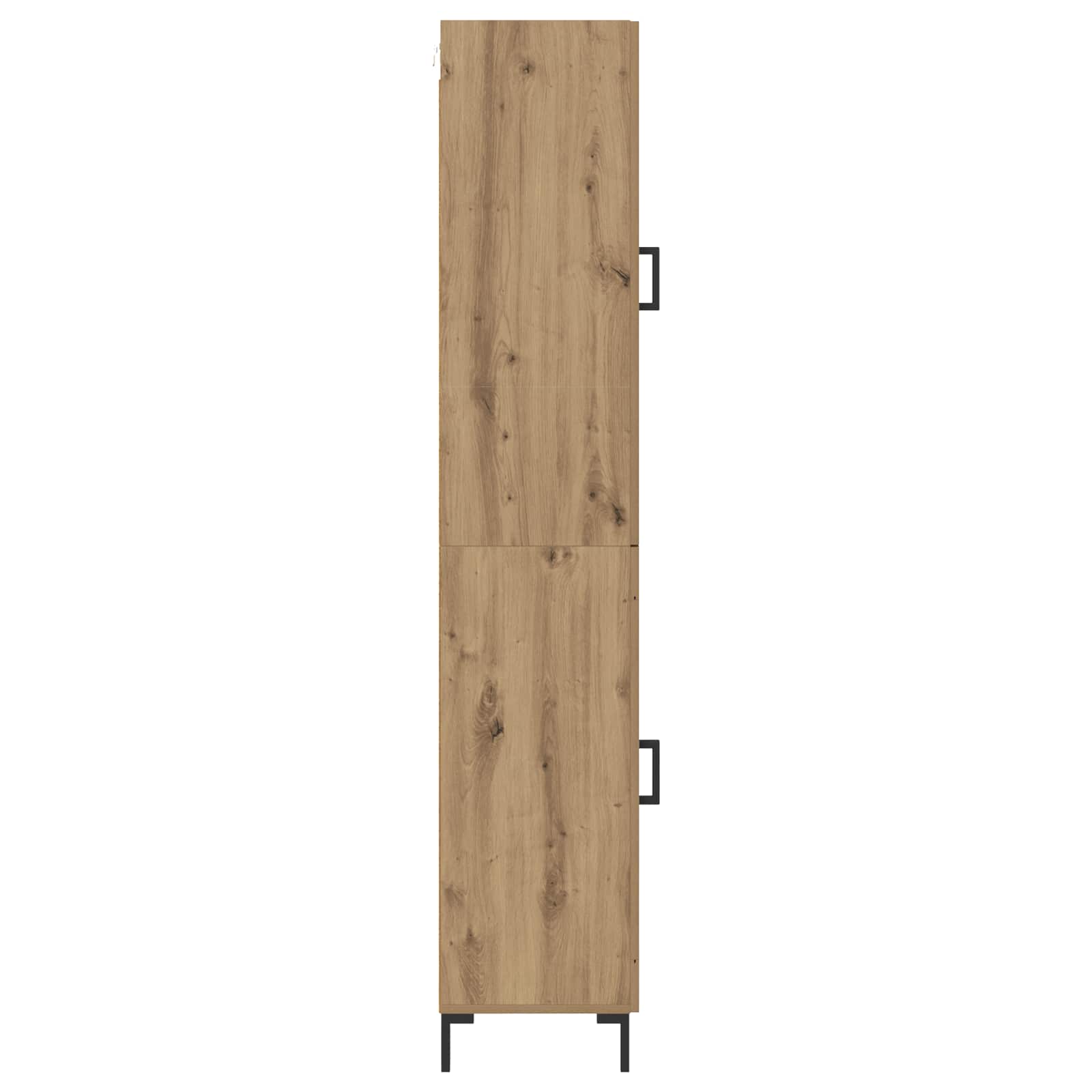 Highboard Artisan-Eiche 69,5 x 34 x 180 cm Holzwerkstoff