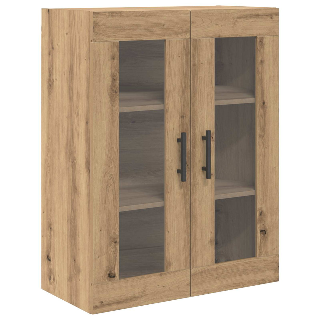Highboard mit Schubladen 2 pcs Artisan-Eiche Holzwerkstoff