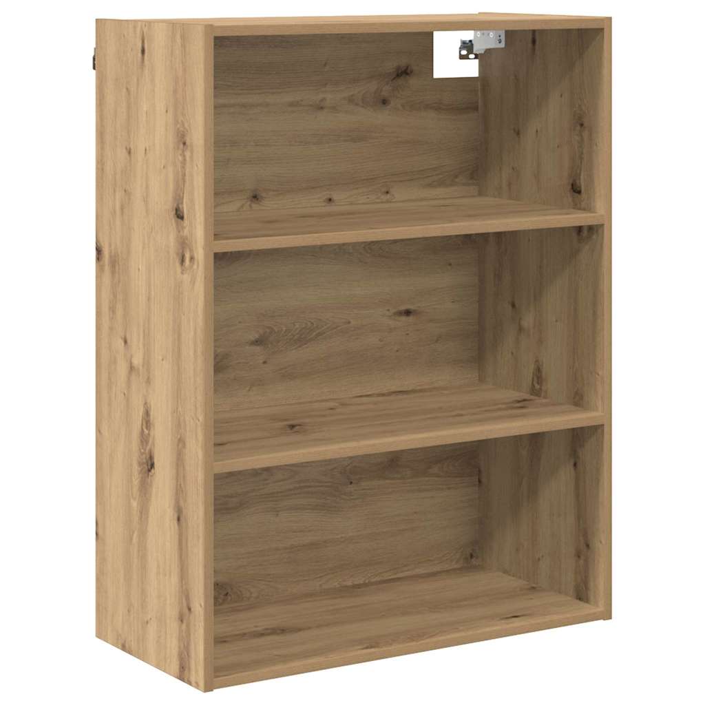 Highboard 2 pcs Artisan-Eiche Holzwerkstoff