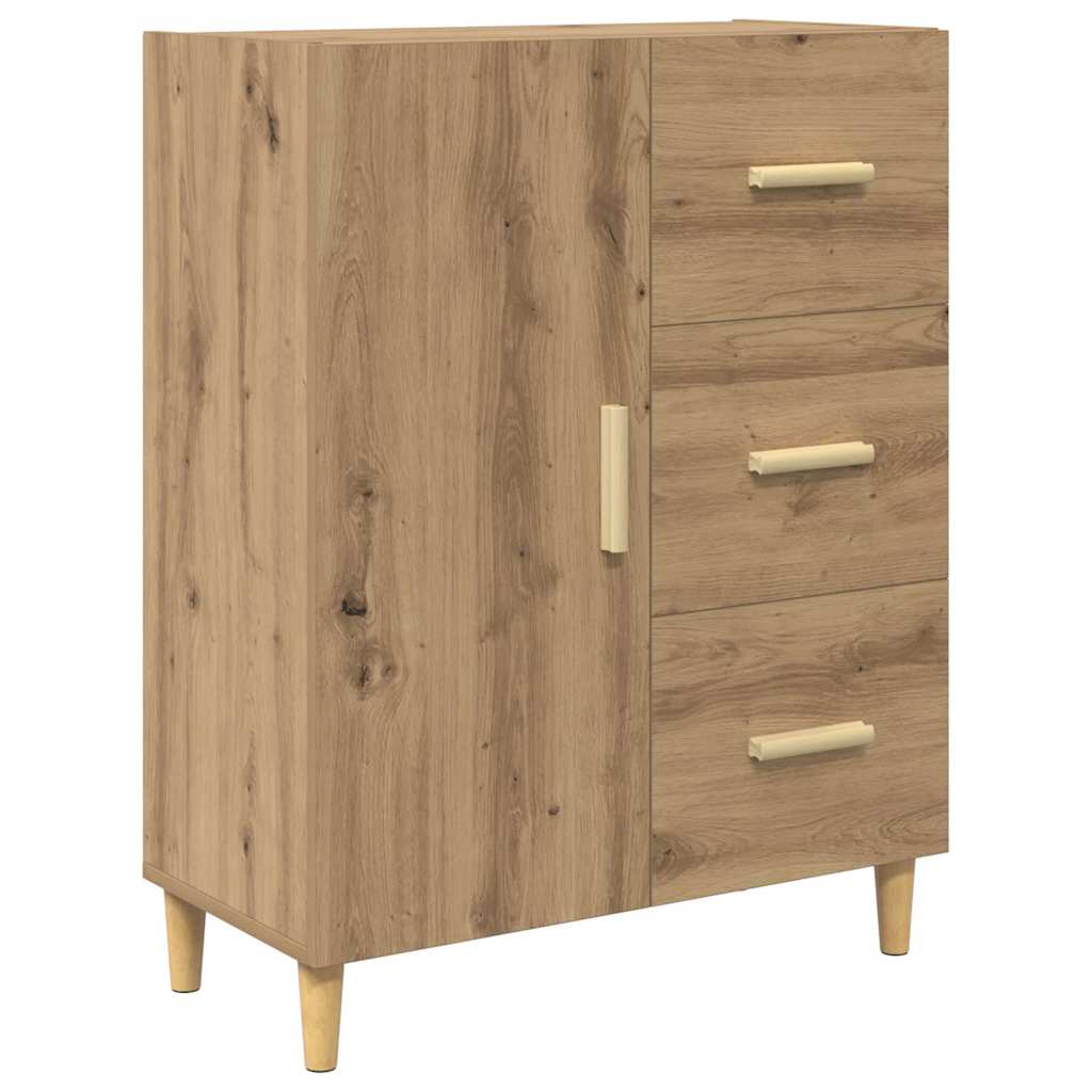 Highboard Artisan-Eiche 69,5 x 34 x 180 cm Holzwerkstoff