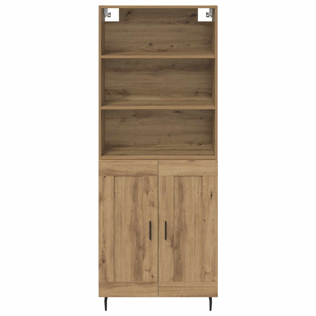 Highboard Artisan-Eiche 69,5 x 34 x 180 cm