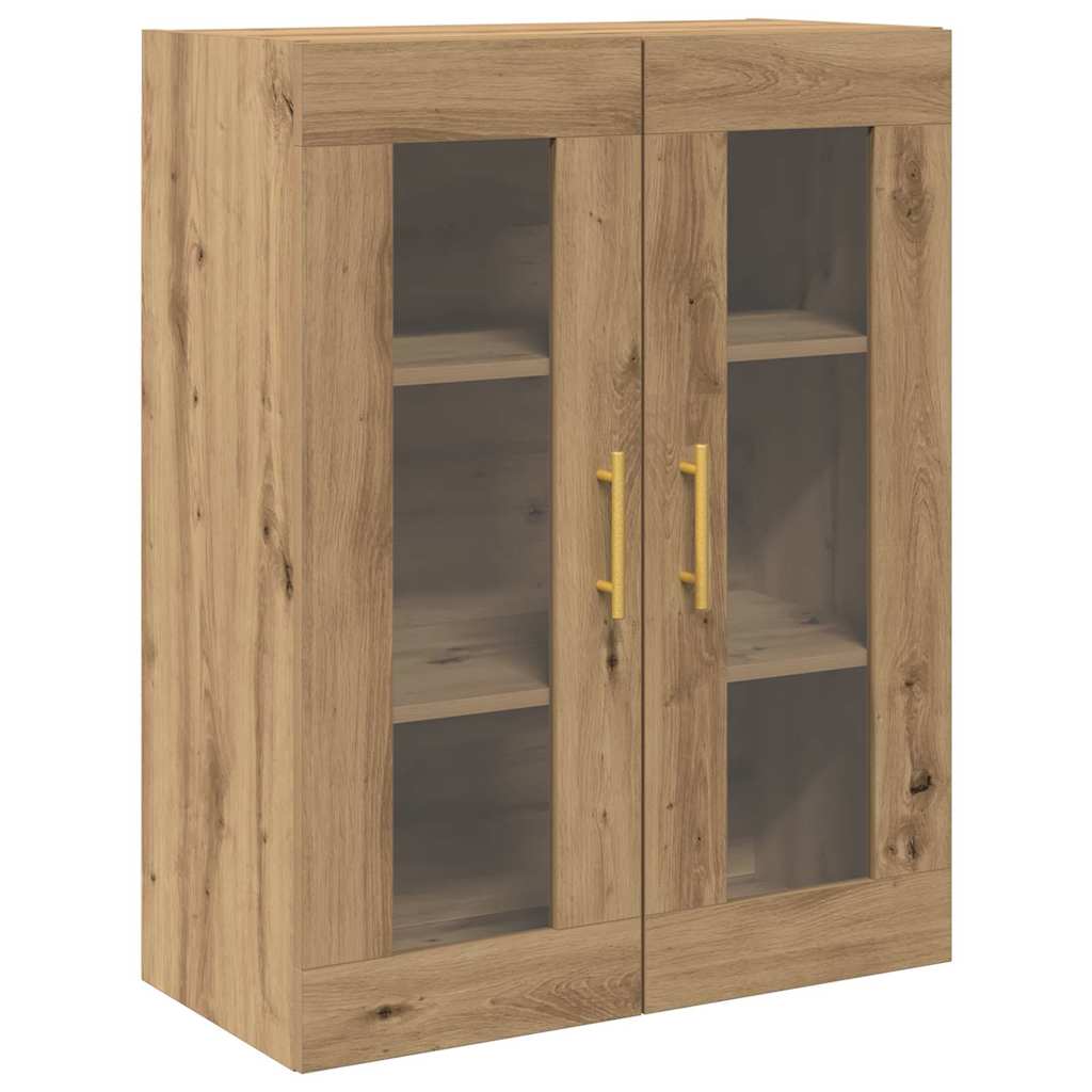 Highboard mit Schubladen 2 pcs Artisan-Eiche Holzwerkstoff