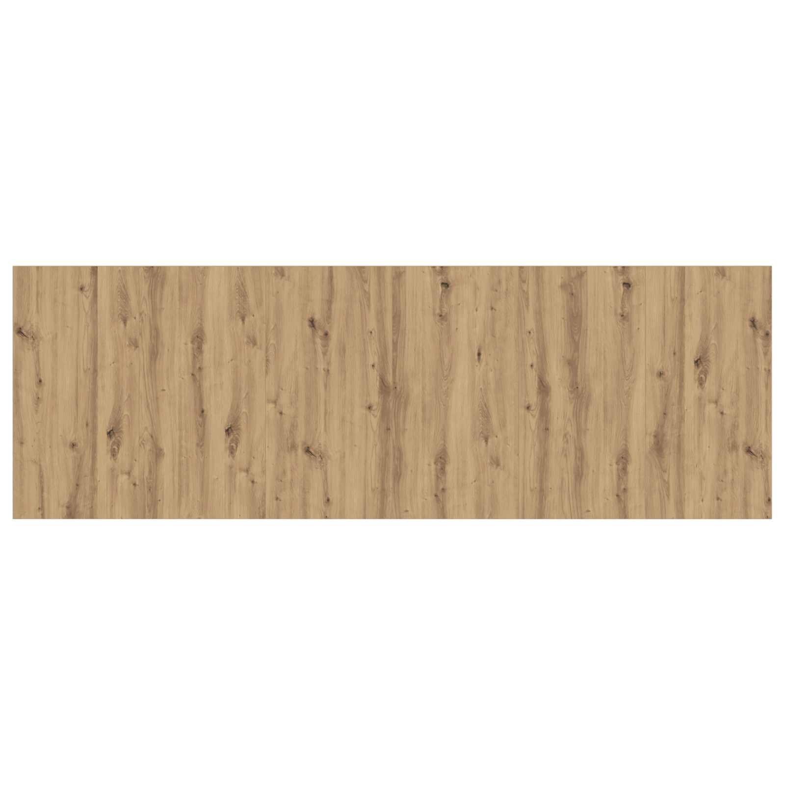 Kopfteil mit Schrank 3 pcs Artisan-Eiche Holzwerkstoff