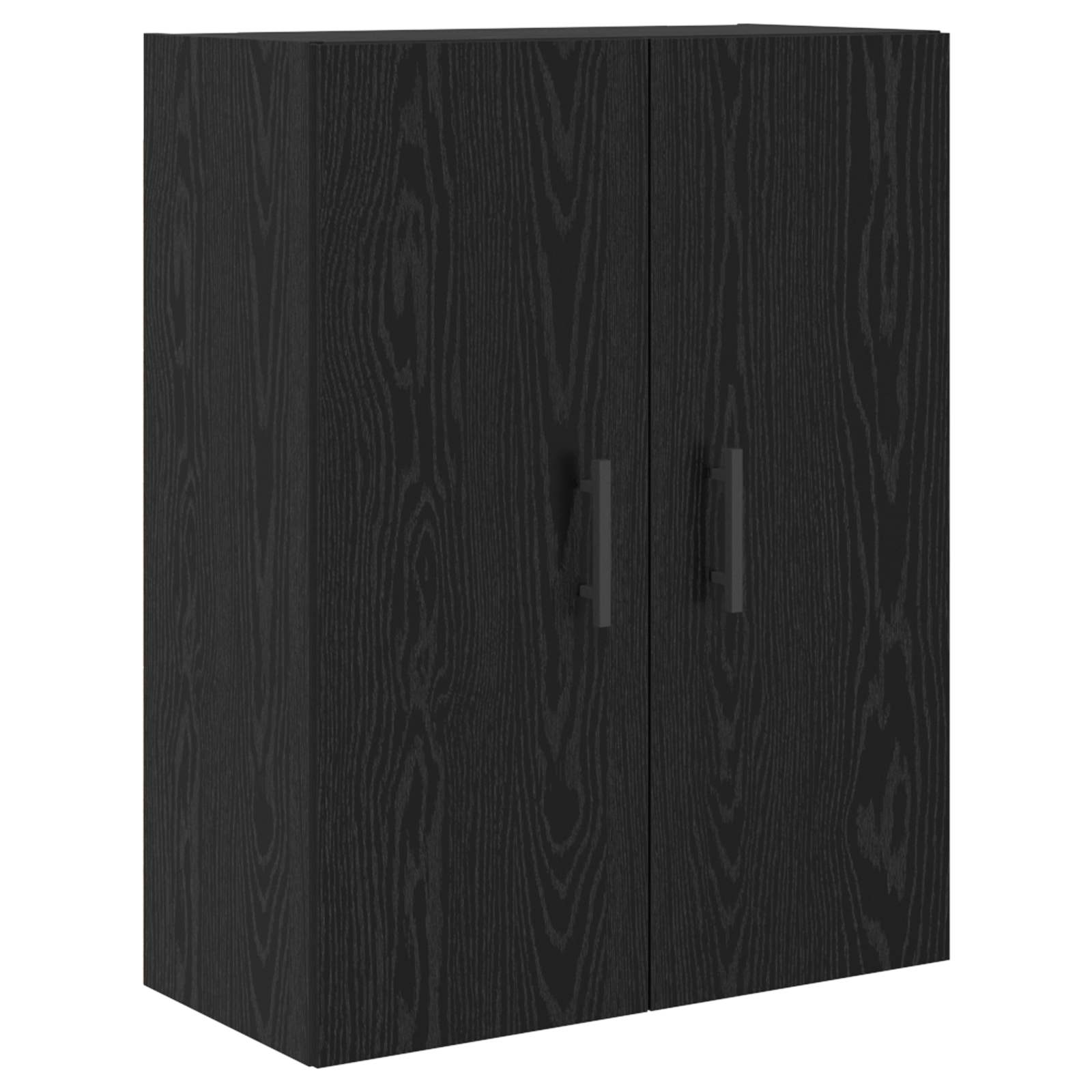 Highboard 2 pcs Schwarz Eichen-Optik 69,5 x 34 x 180 cm