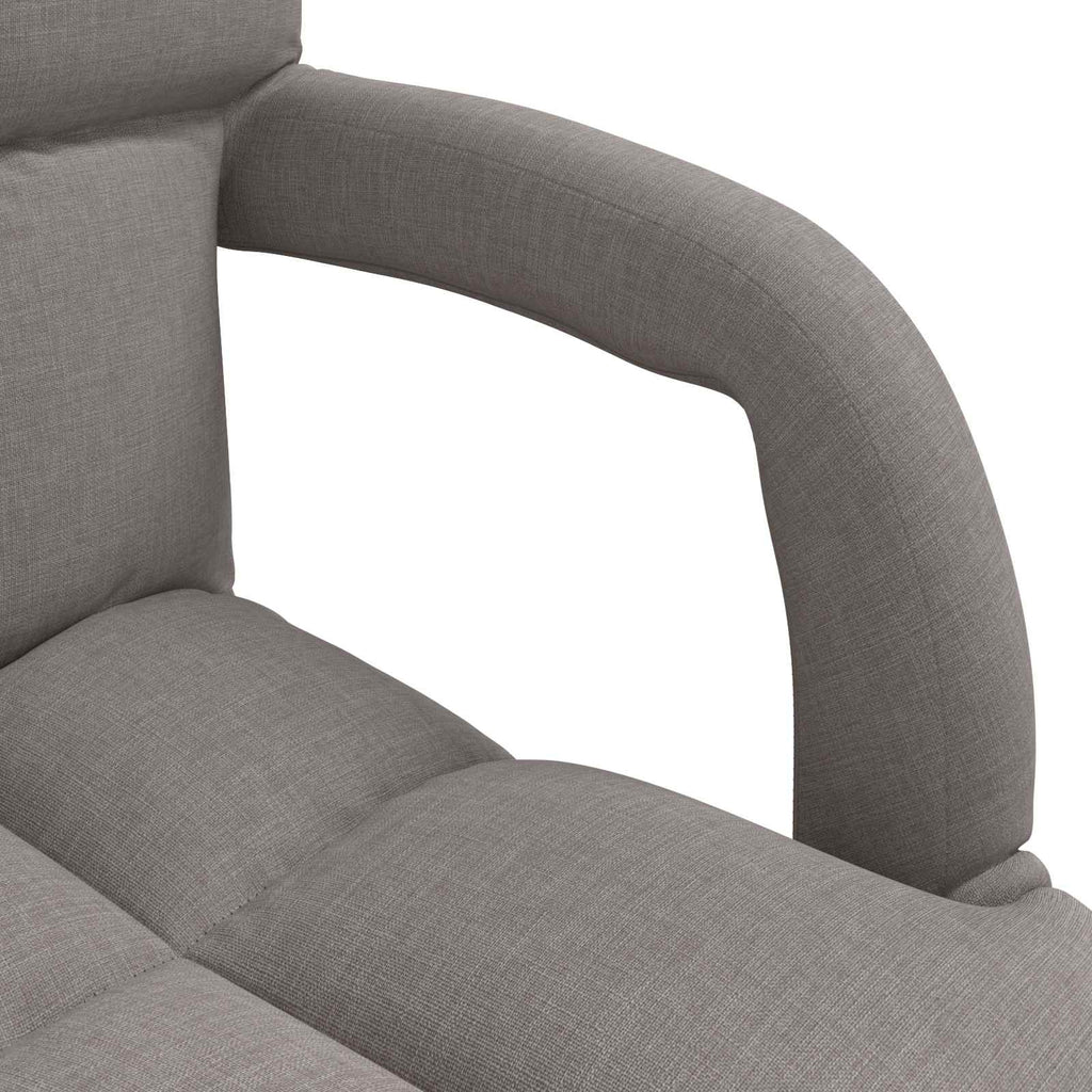 Verstellbarer Bodenstuhl mit Armlehne 5-stufige Position Stoff