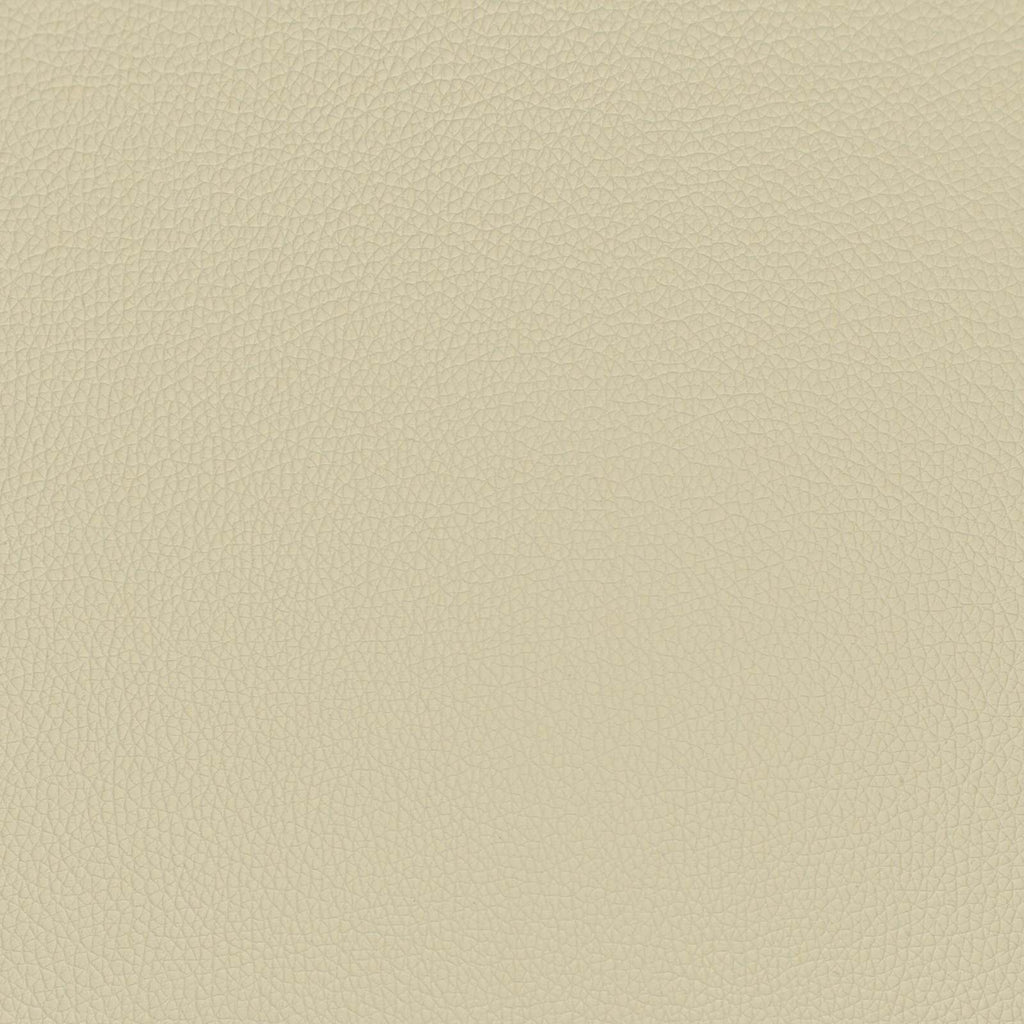 Verstellbarer Fußsessel Creme Kunstleder