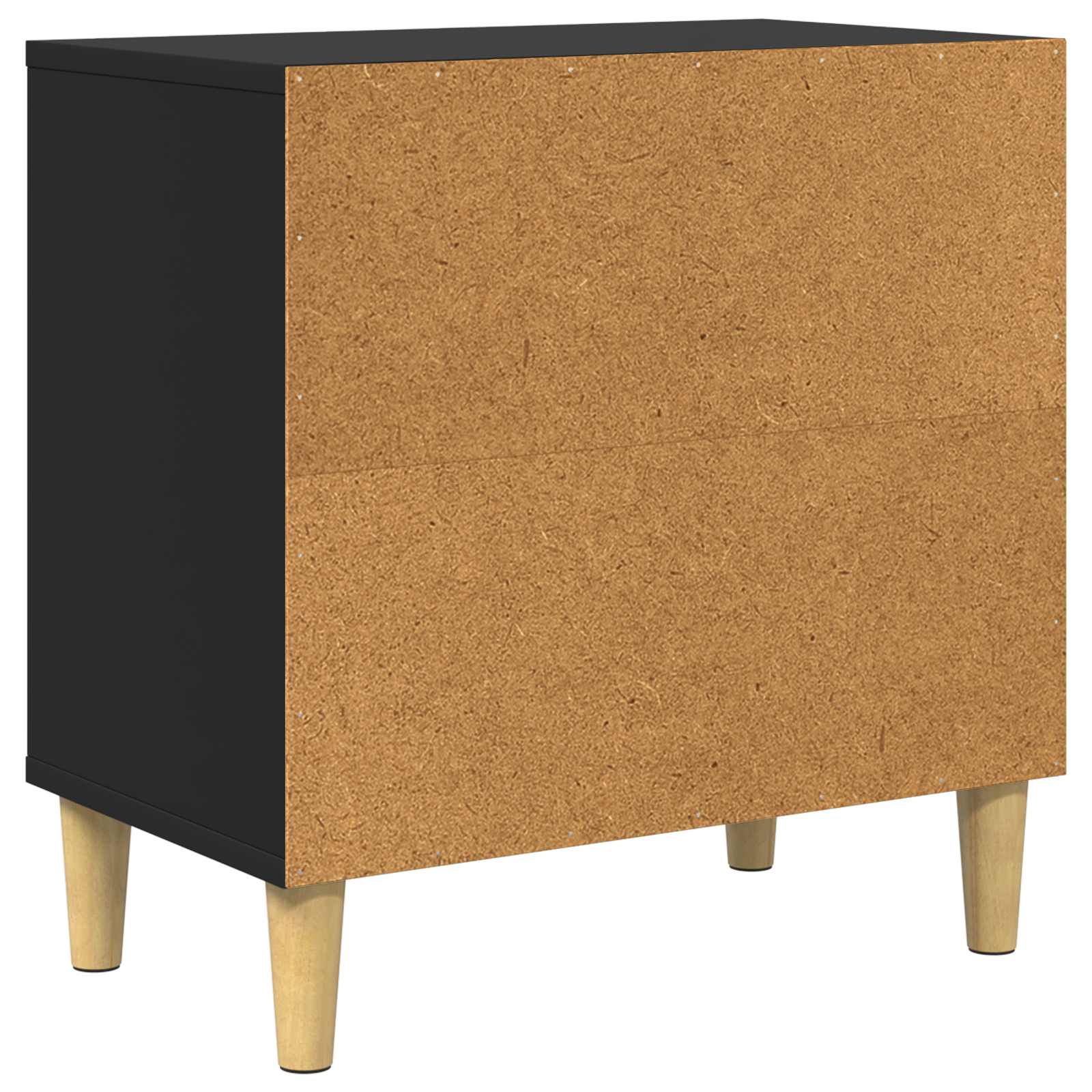 Katzenhaus Schwarz 51 x 30 x 52 cm Holzwerkstoff