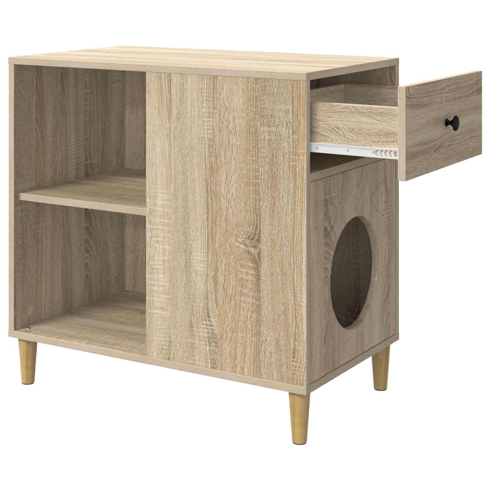 Katzenhaus Sonoma 72 x 42,5 x 70 cm Holzwerkstoff