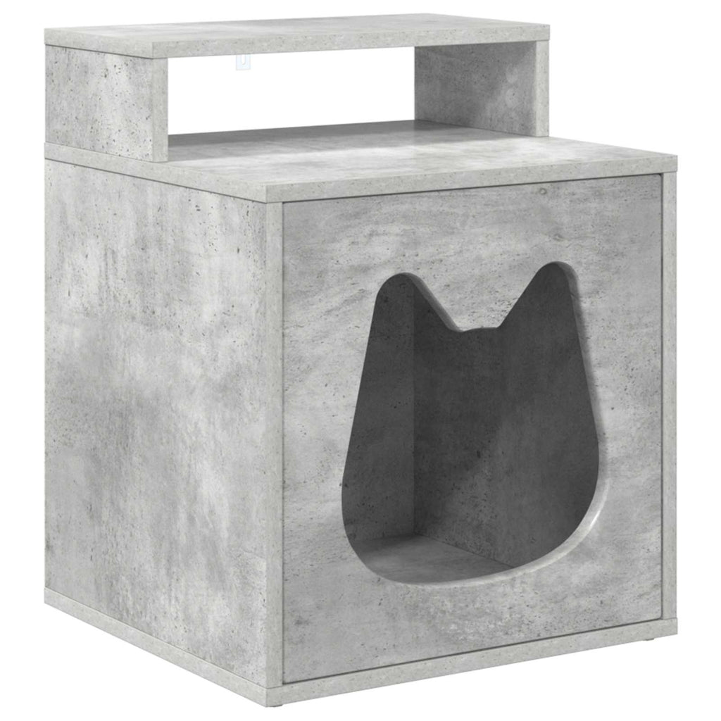 Katzenhaus Beton 42,5 x 40 x 53,5 cm Holzwerkstoff