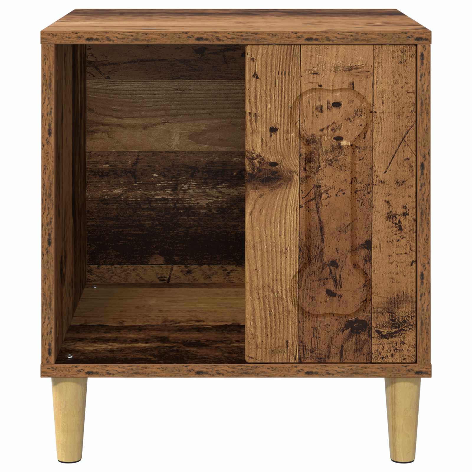 Hundehütte Altholz 44 x 42 x 49 cm Holzwerkstoff