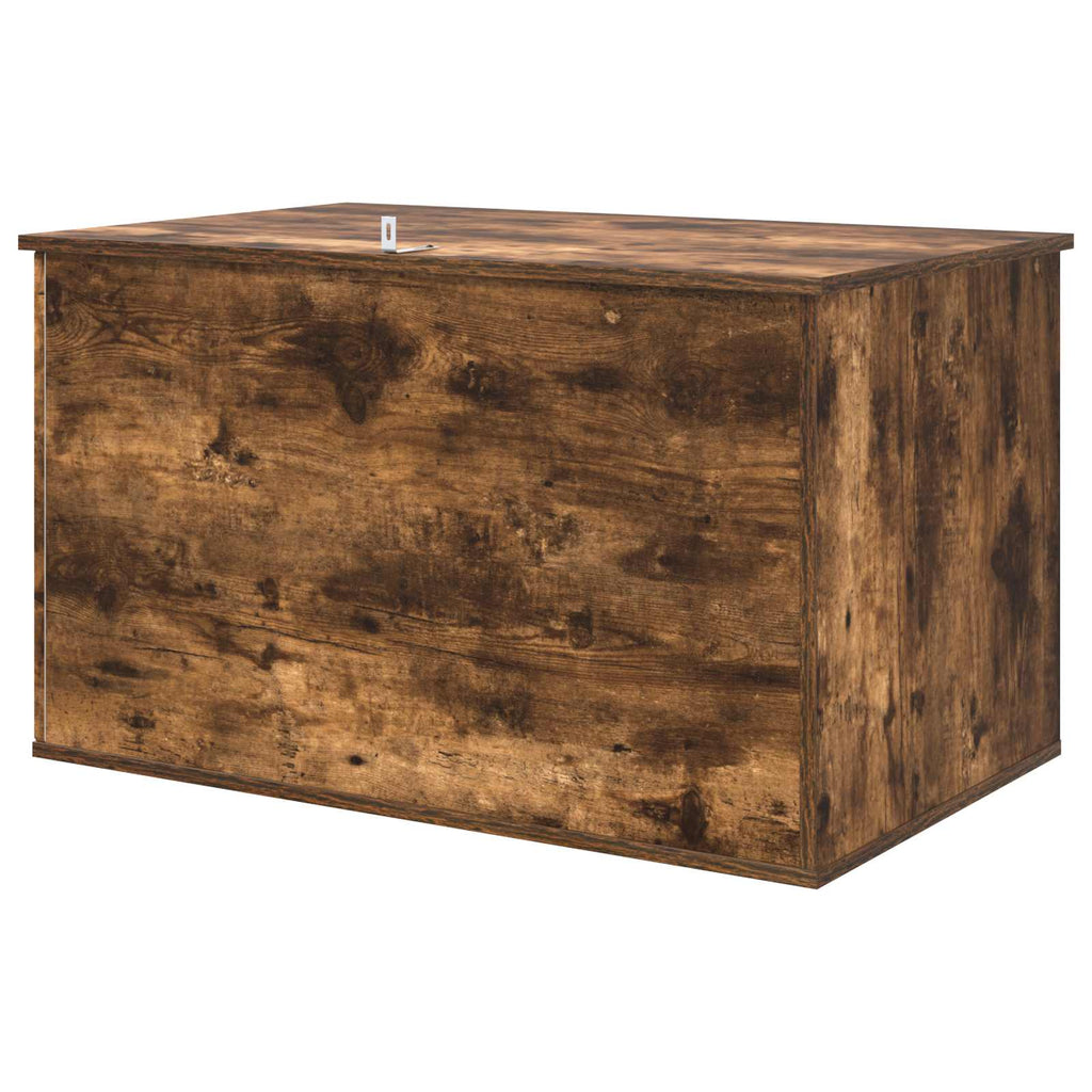 Katzenhaus Geräucherte Eiche 85 x 55 x 50,5 cm Holzwerkstoff