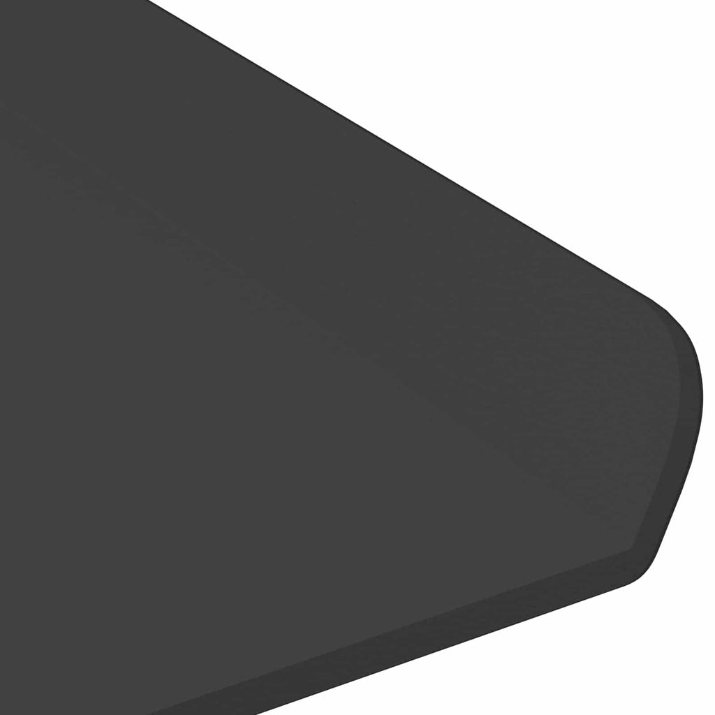 Schwebendes Regal 3 pcs Schwarz 40 x 9 x 2,5 cm Stahl