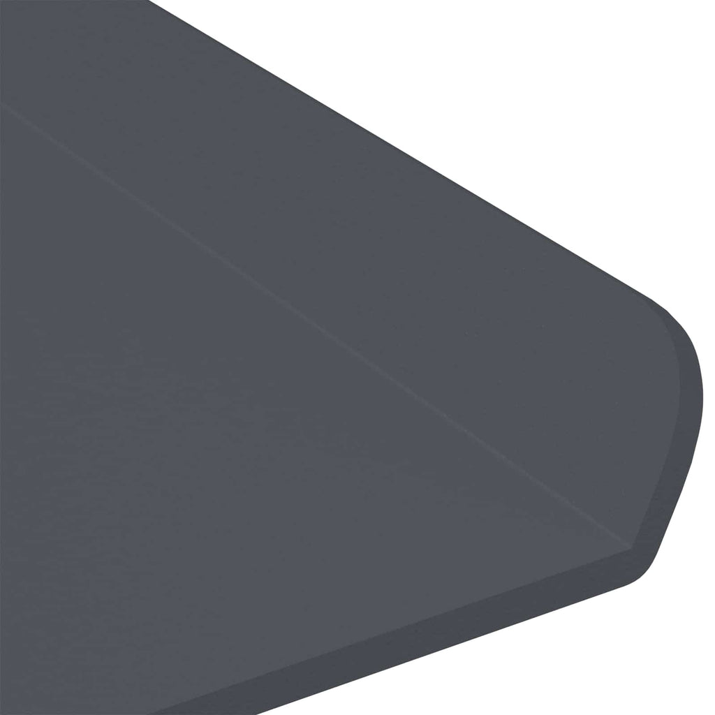 Schwebendes Regal 3 pcs Anthrazit 40 x 9 x 2,5 cm Stahl