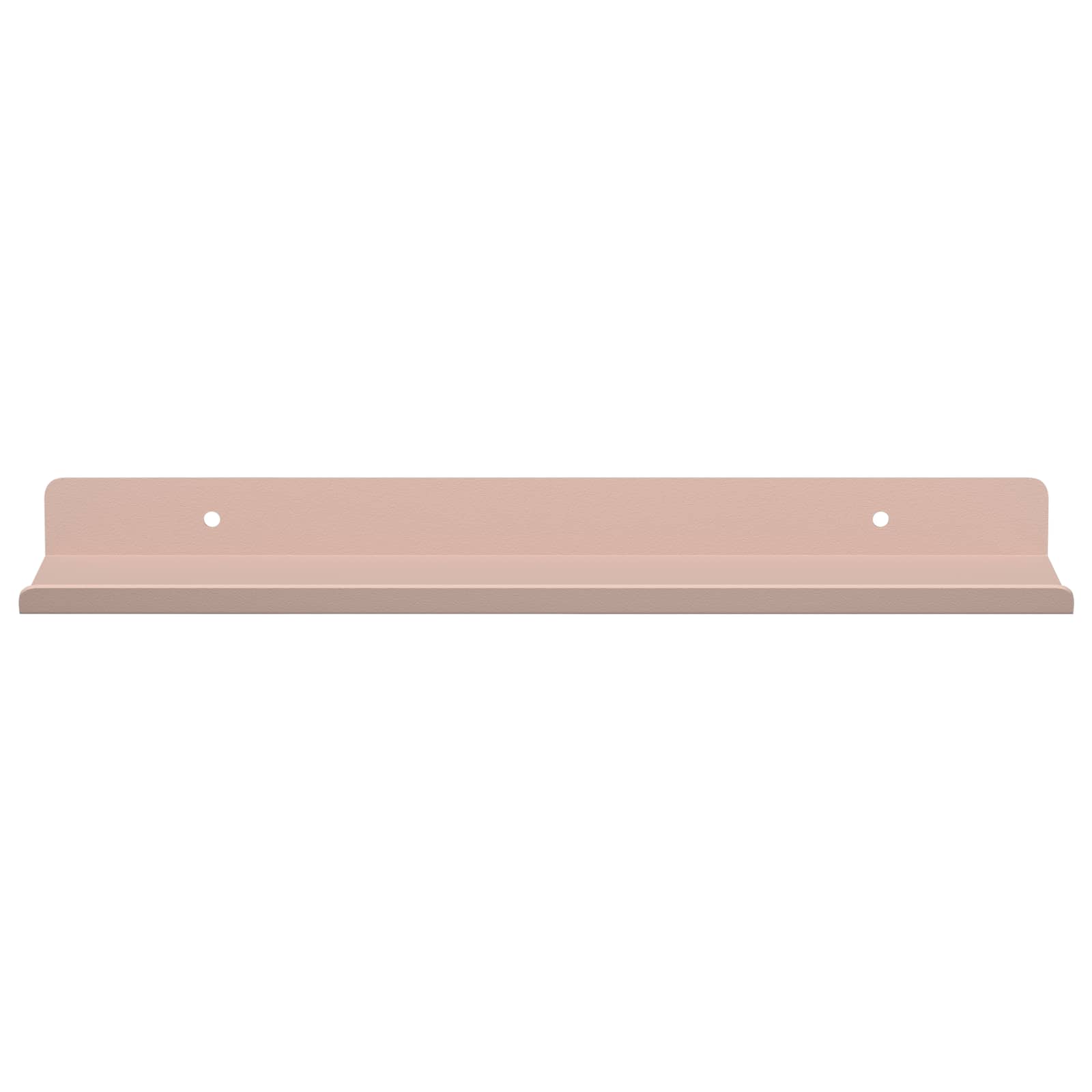 Schwebendes Regal Wandmontiert 4 pcs Rosa 30 x 9 x 2,5 cm Stahl
