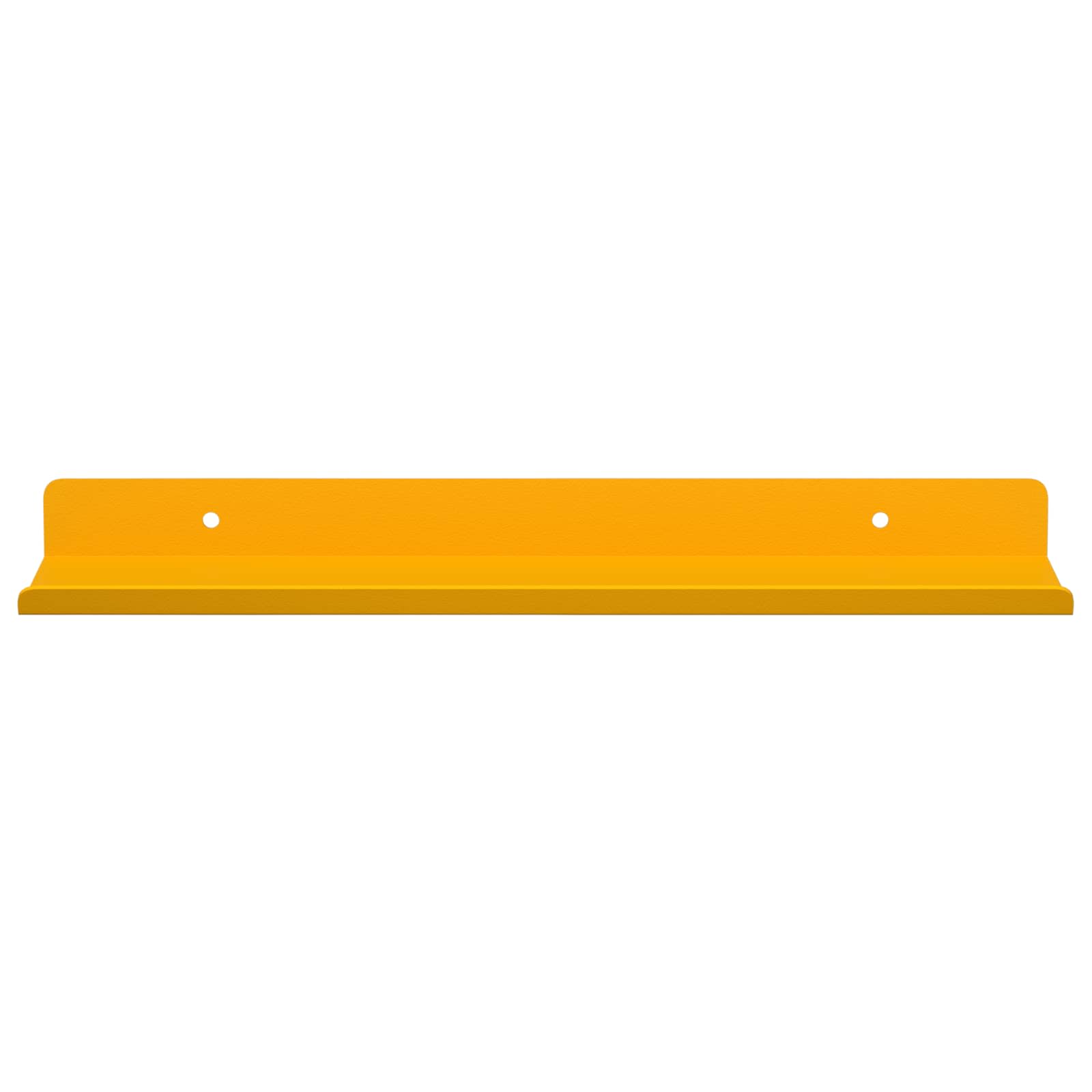 Schwebendes Regal 4 pcs Senfgelb 30 x 9 x 2,5 cm Stahl